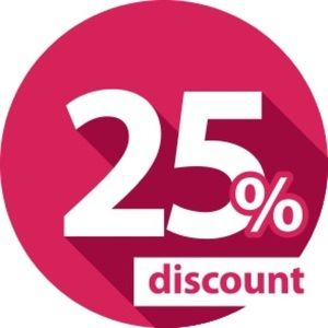 25% sale